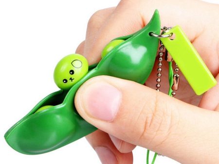 SQUEEZE-A-BEAN FIDGET KEY RING Supply