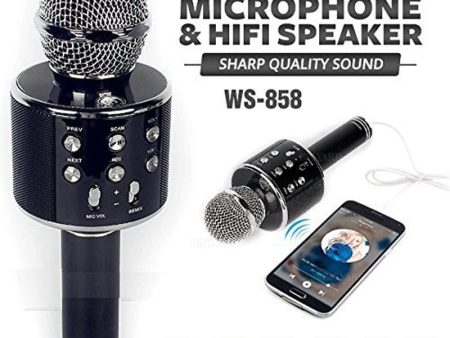 Wireless Bluetooth Mic with Speaker Supply