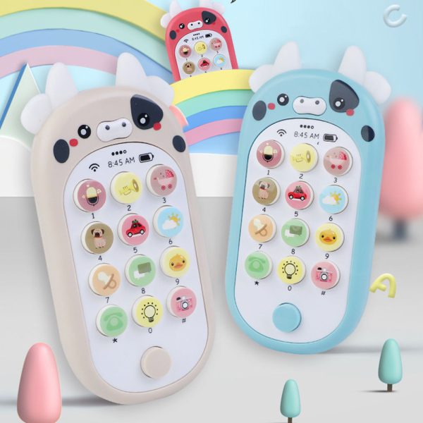 Kids Cartoon Musical Fun Mobile Phone With Lights Online now