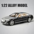 1:22 Diecast Mercedes Maybach S680 Model Car Discount