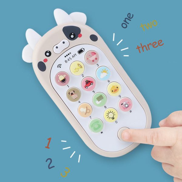 Kids Cartoon Musical Fun Mobile Phone With Lights Online now