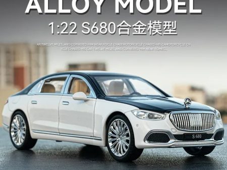 1:22 Diecast Mercedes Maybach S680 Model Car Discount