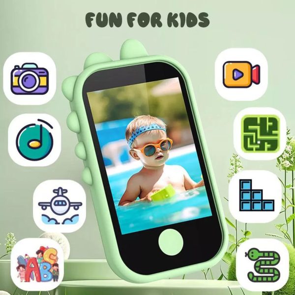 Kids Dual Camera Touch Screen Digital Mobile Phone Hot on Sale