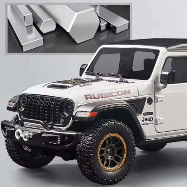 1:18 Diecast Rubicon Wrangler Jeep Model Discount