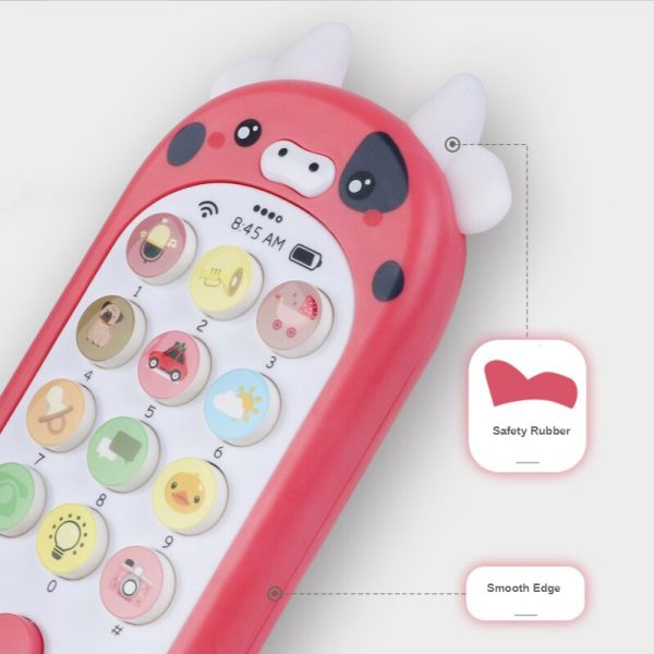 Kids Cartoon Musical Fun Mobile Phone With Lights Online now