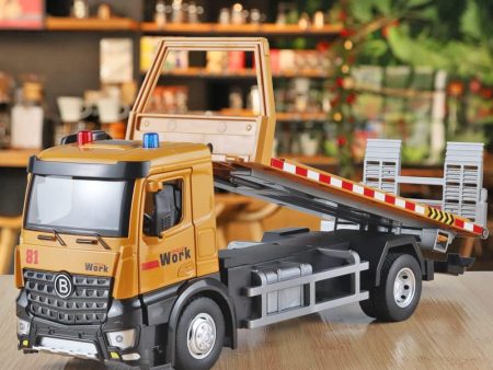 1:32 Diecast Road Rescue Trailer Model Online Hot Sale