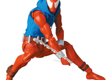 Medicom MAFEX No.186 Scarlet Spider (Comic Ver.) Action Figure For Cheap