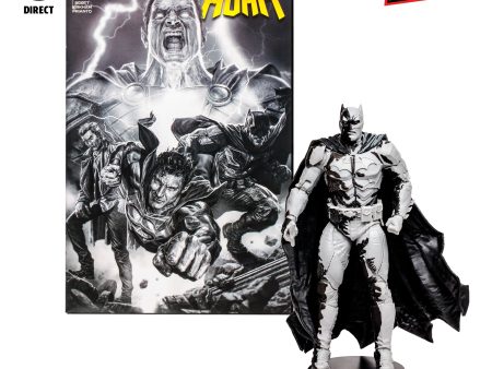 DC Comics Black Adam Comic Book with Batman Line Art Variant (Gold Label) 7  Inch Scale Action Figure (Target Exclusive) - McFarlane Toys *SALE* Online