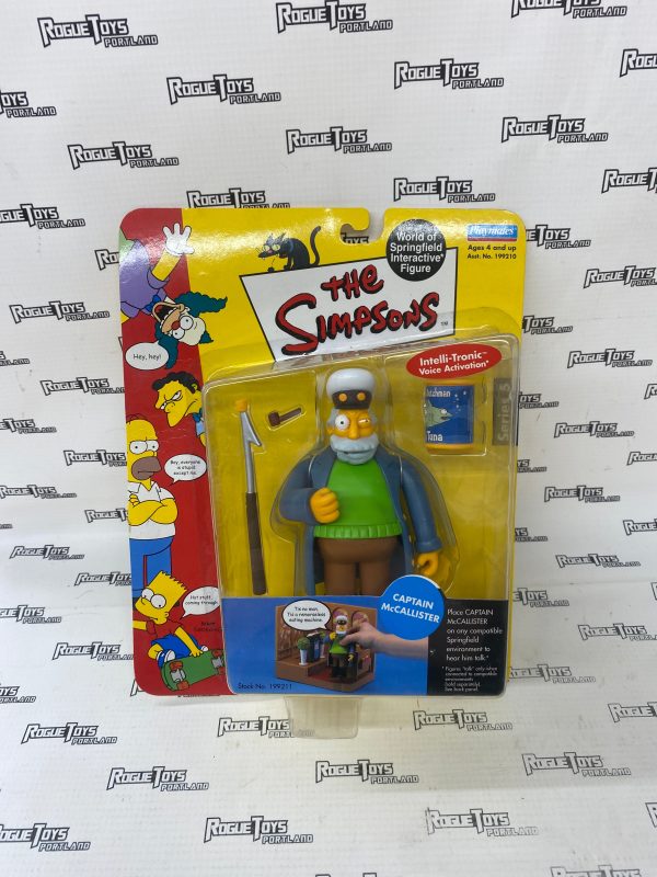 Playmates The Simpsons Series 5 Captain McCallister For Sale