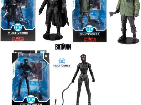 DC The Batman Movie Set of 3 (Wave 1) 7  Inch Scale Action Figure - McFarlane Toys Sale