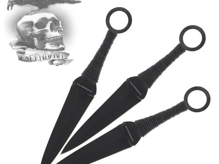 Expendables Kunai 3 Piece Throwing Knife Set Style Online Sale