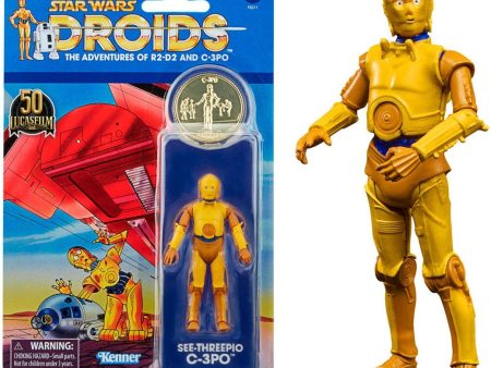 Star Wars: Droids Vintage Collection Action Figure See-Threepio (C-3PO) - Hasbro Discount