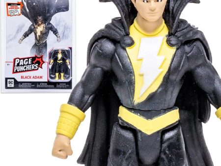 Black Adam Page Punchers 3  Inch Action Figure with Black Adam: Endless Winter #1 Comic Book - (DC Direct) McFarlane Toys For Discount