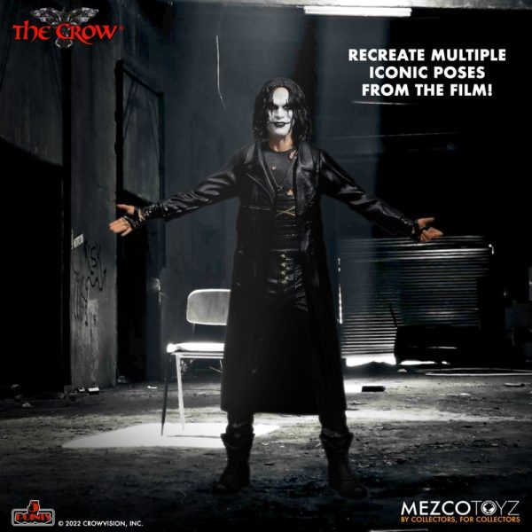 The Crow 5 Points Deluxe Figure Set - Mezco For Sale