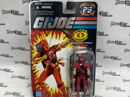 GI JOE 25th Anniversary Red Ninja Online Sale