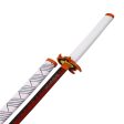 Demon Slayer  Kyojuro Rengoku V2 - Red Nichirin  Style Sword with Scabbard For Discount