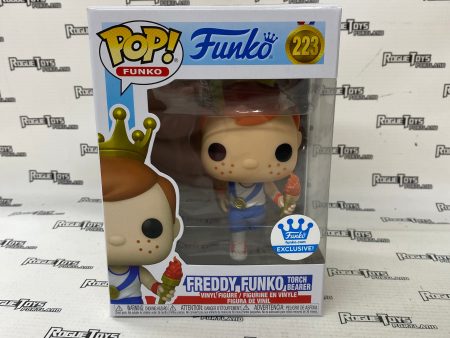 Funko POP! Funko Freddy Funko Torch Bearer #223 Funko.com Exclusive Hot on Sale