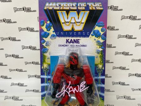 Autographed Masters of The WWE Universe Kane Fashion