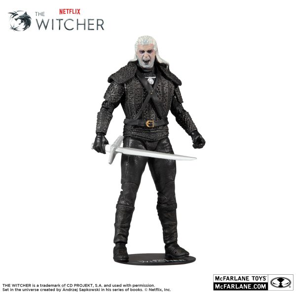 The Witcher (Netflix) Geralt of Rivia (Kikimora Battle) 7  Inch Scale Action Figure - McFarlane Toys Cheap