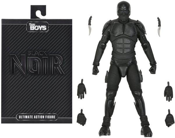 The Boys – Ultimate Black Noir 6  Inch Scale Action Figure Hot on Sale