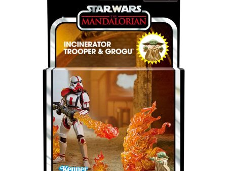 Star Wars: Vintage Collection Action Figure Incinerator Trooper & Grogu - Hasbro *SALE* Sale