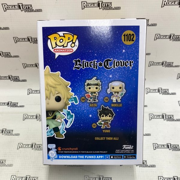 Funko POP! Animation Black Clover Luck Voltia #1102 AAA Anime Exclusive For Discount