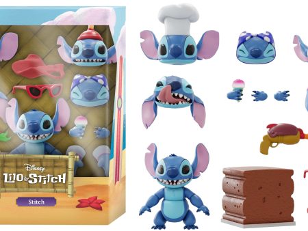 Super7 - Disney ULTIMATES! Wave 3 - Stitch [Lilo & Stitch] 7  Inch Action Figure Hot on Sale