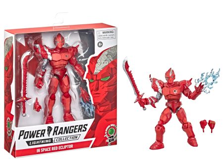 Power Rangers Lightning Collection In Space Red Ecliptor 6  Inch Action Figure - Hasbro Fashion