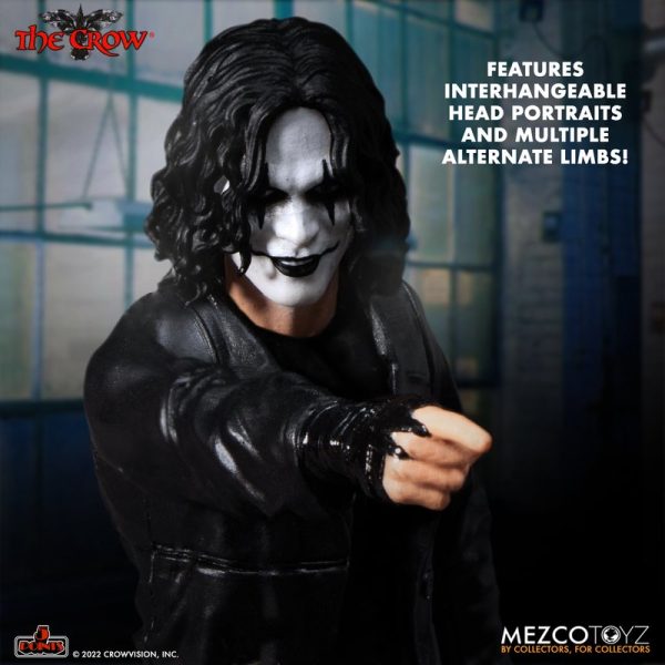 The Crow 5 Points Deluxe Figure Set - Mezco For Sale