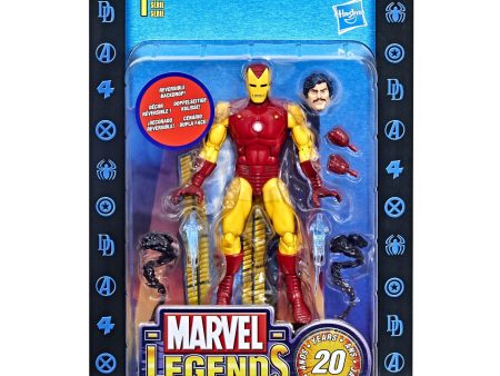 Marvel Legends 20th Anniversary Series 1 Iron Man 6  Inch Action Figure - Hasbro *SALE* Online Sale