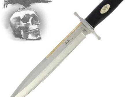 Expendables 2 17.5   Toothpick Style Knife with Leather Sheath Online Sale