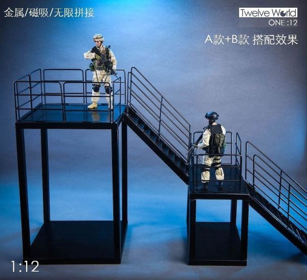 1 12 Display Diorama Steel Scaffolding B For Sale