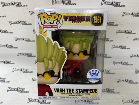 Funko POP! Animation Trigun Vash The Stampede #1561 Funko.com Exclusive Supply