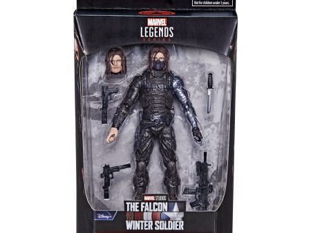 Marvel Legends Series The Falcon and the Winter Soldier - Winter Soldier (Flashback) 6  Inch Scale Action Figure - Hasbro For Cheap