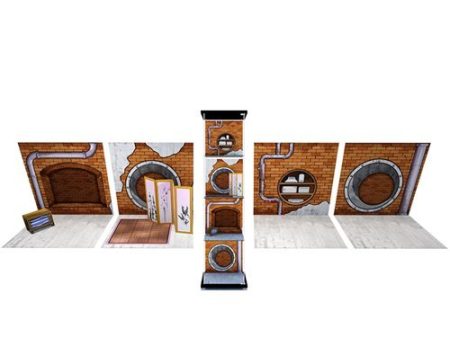 Animated Sewer 2.0 1:12 Scale Display Pack - Extreme Sets Cheap