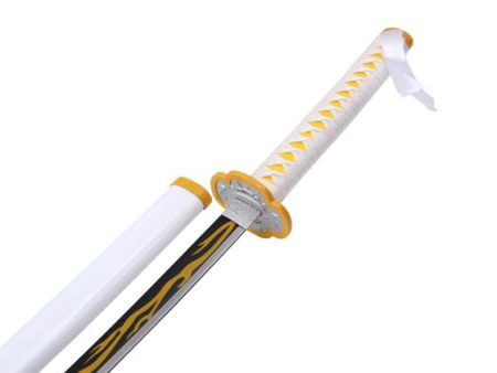 Demon Slayer Style Sword with Scabbard For Discount