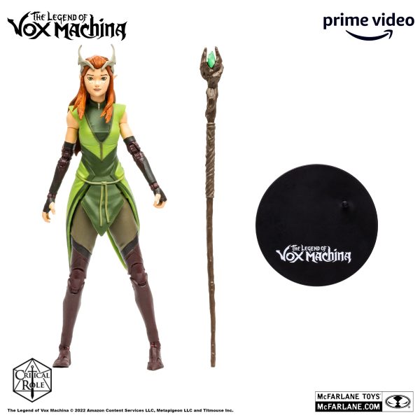 Critical Role Keyleth (The Legend of Vox Machina) 7  Inch Scale Action Figure - McFarlane Toys Fashion