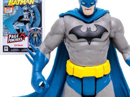 Batman Page Punchers 3  Inch Scale Action Figure with Batman #608 Comic Book - (DC Direct) McFarlane Toys Fashion