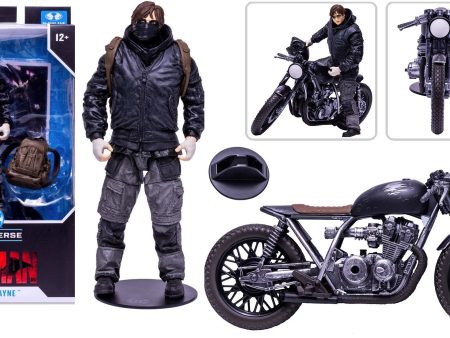 The Batman Movie Bruce Wayne Drifter & Drifter Motorcycle Set 7  Inch Scale Action Figure - McFarlane Toys Hot on Sale