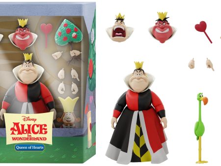 Super7 - Disney ULTIMATES! Wave 3 - Queen Of Hearts [Alice in Wonderland] 7  Inch Action Figure *SALE!* Fashion