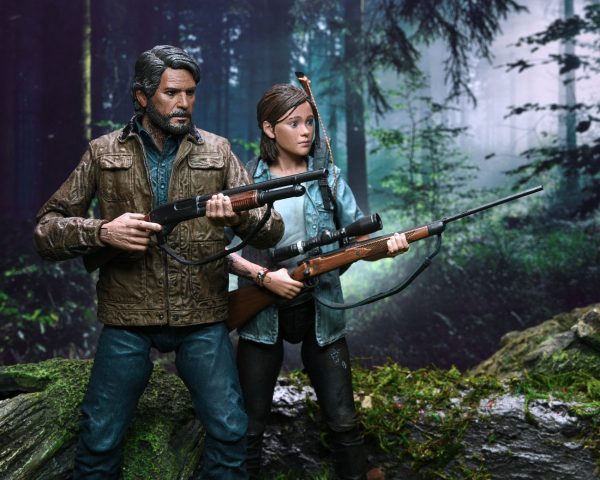 The Last of Us 2 7″ Scale Action Figures – Ultimate Joel and Ellie 2-pack - NECA For Discount