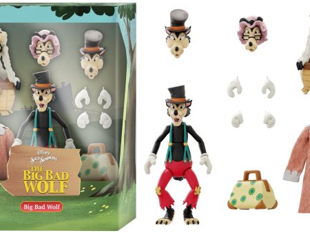 Super7 - Disney ULTIMATES! Wave 3 - Big Bad Wolf [Silly Symphonies] 7  Inch Action Figure Discount