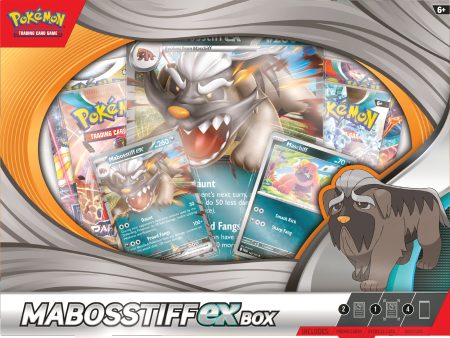 Pokemon TCG Scarlet & Violet: Mabosstiff Ex Box En Ingles on Sale