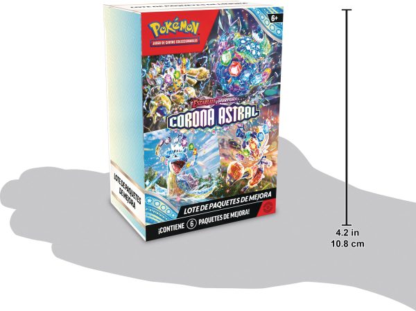 Pokemon TCG Escarlata y Purpura: Corona Astral - Booster Bundle 6 Pack En Español Online now