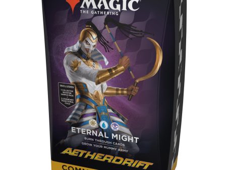 Magic The Gathering: Aetherdrift - Commander Deck En Ingles Display Online