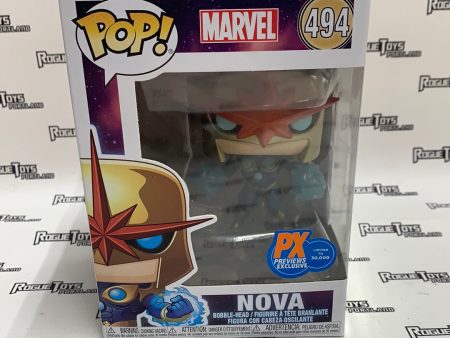 Funko POP! Marvel Nova #494 PX Exclusive on Sale