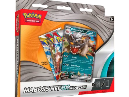 Pokemon TCG Scarlet & Violet: Mabosstiff Ex Box Showcase En Ingles Fashion