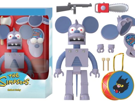 Super7 - The Simpsons ULTIMATES! Wave 1 - Robot Itchy on Sale