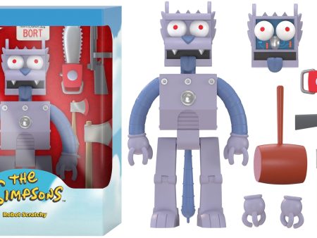 Super7 - The Simpsons ULTIMATES! Wave 1 - Scratchy Hot on Sale