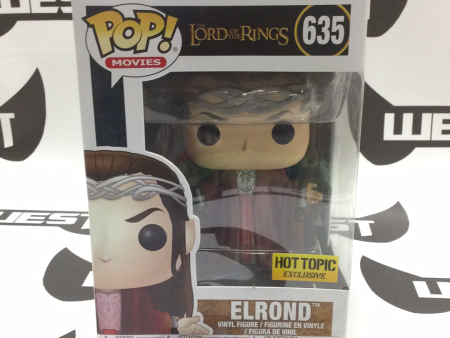 FUNKO POP! Movies #635 The Lord of the Rings Elrond (Hot Topic Exclusive) Online now